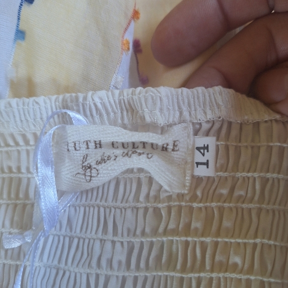 Truth Culture Boutique Embroidred You Are My Sunshine SunDress Girls 14 - Picture 2 of 9